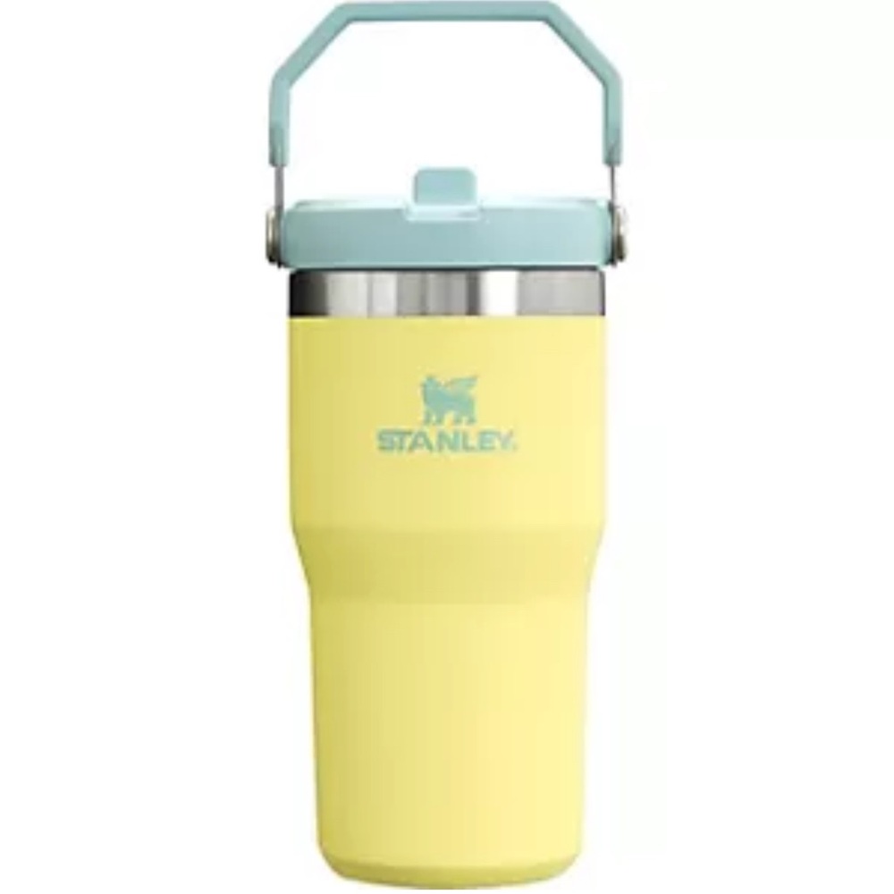 Stanley Yellow and Green IceFlow Flip Straw Tumbler